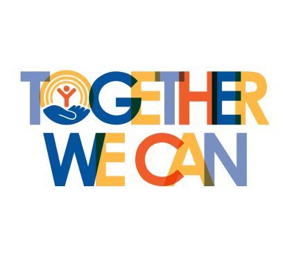 United Way Together We Can template for website 
