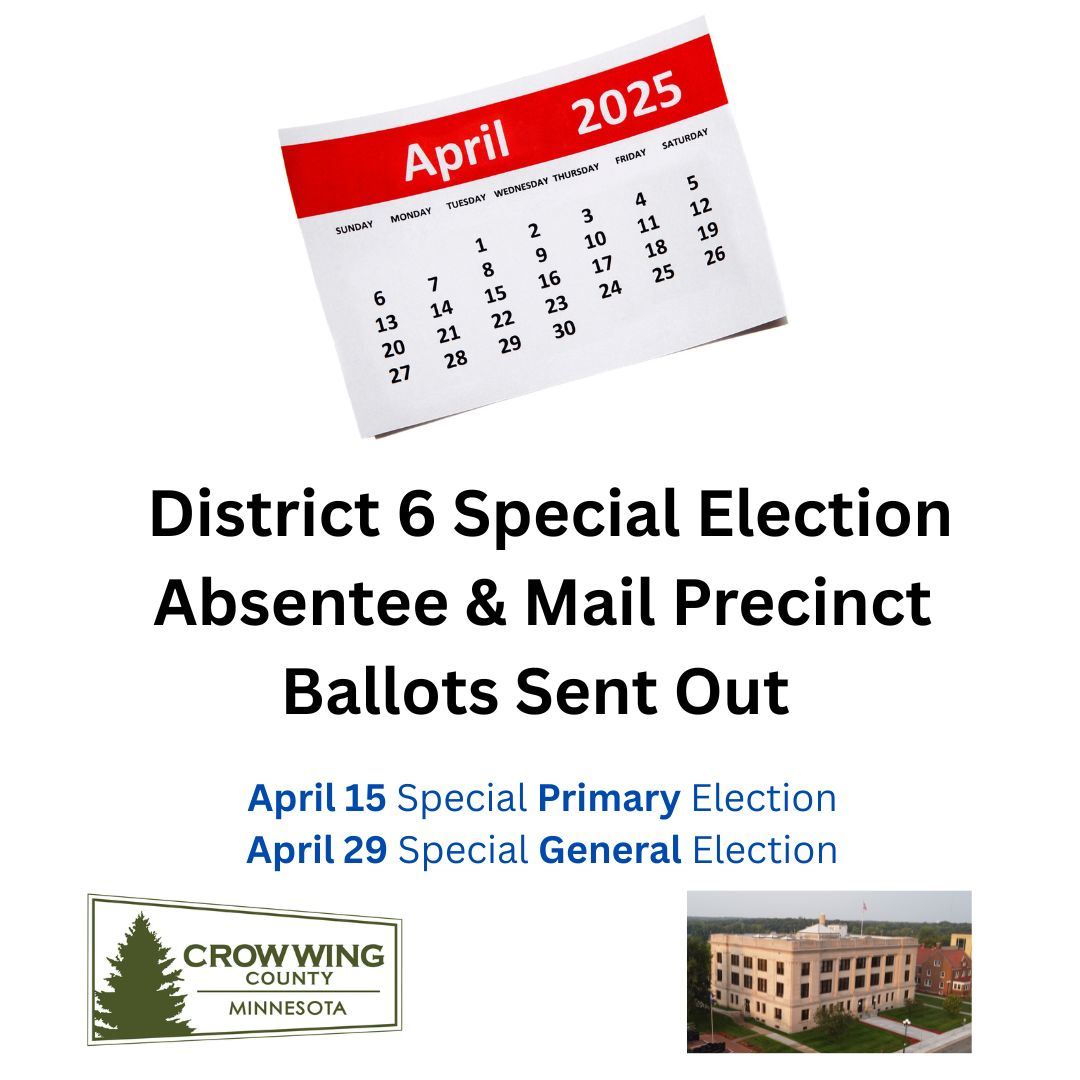 special election mail precinct ballots sent out template for social media and website april 2025 
