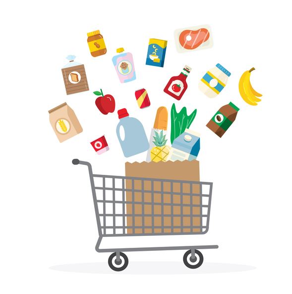 Crow Wing Count Food Resources Map