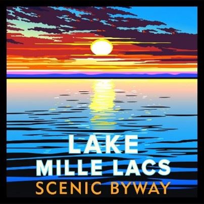 Lake Mille Lac Scenic Byway Logo